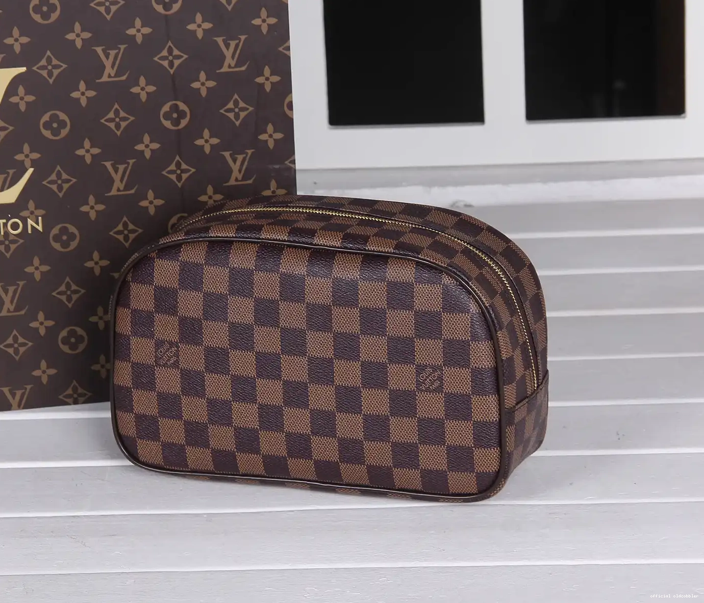 Official oldcobbler BAG LOUIS VUITTON TOILETRY 0701